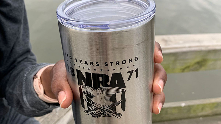 NRA 150 Years Strong Double-Walled Tumbler
