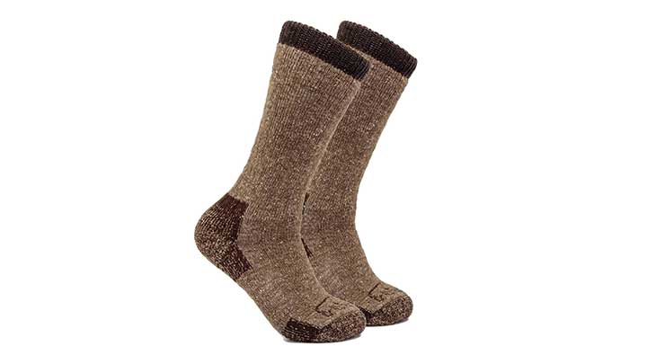 The Buffalo Wool Company Advantage Trekker Bison/Merino Boot Socks