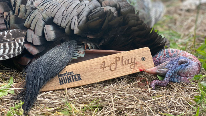 Turkey killed with 4-Play Game Call