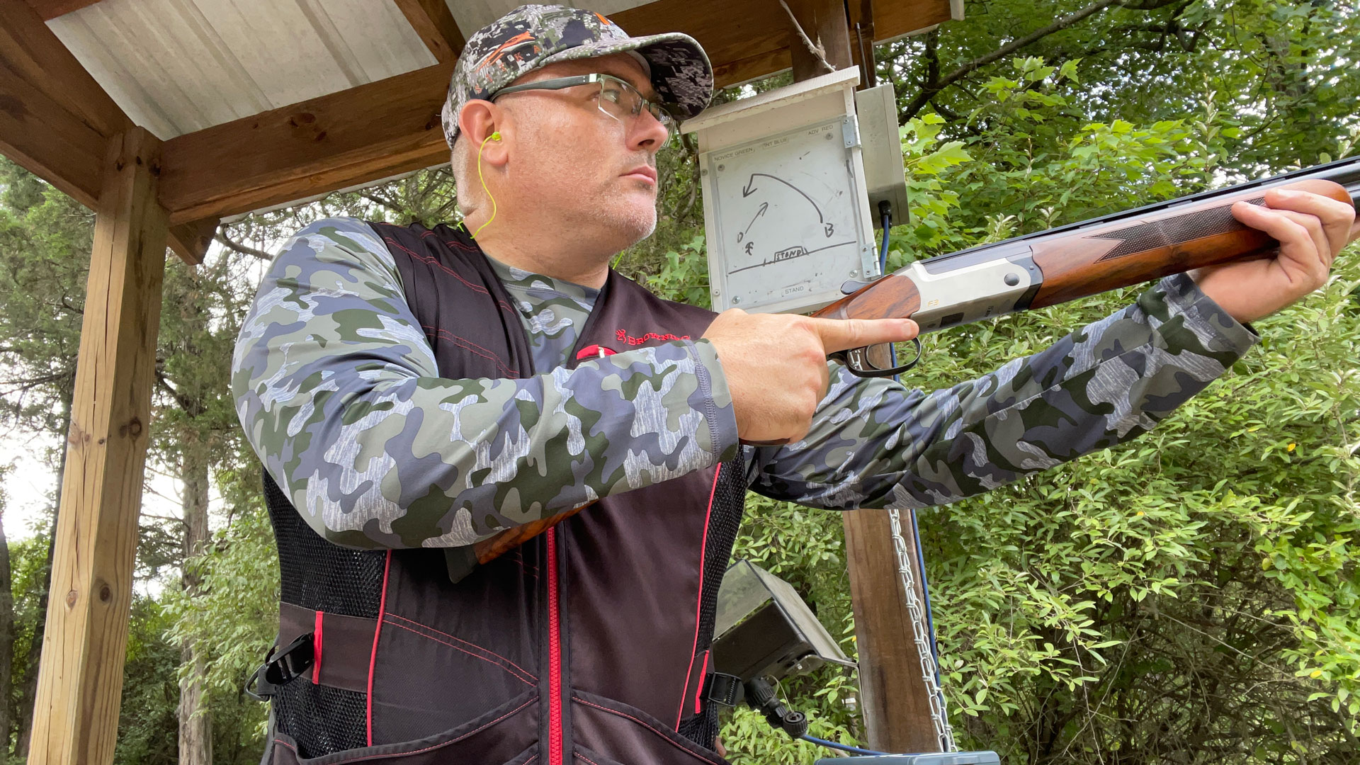 Test firing over under