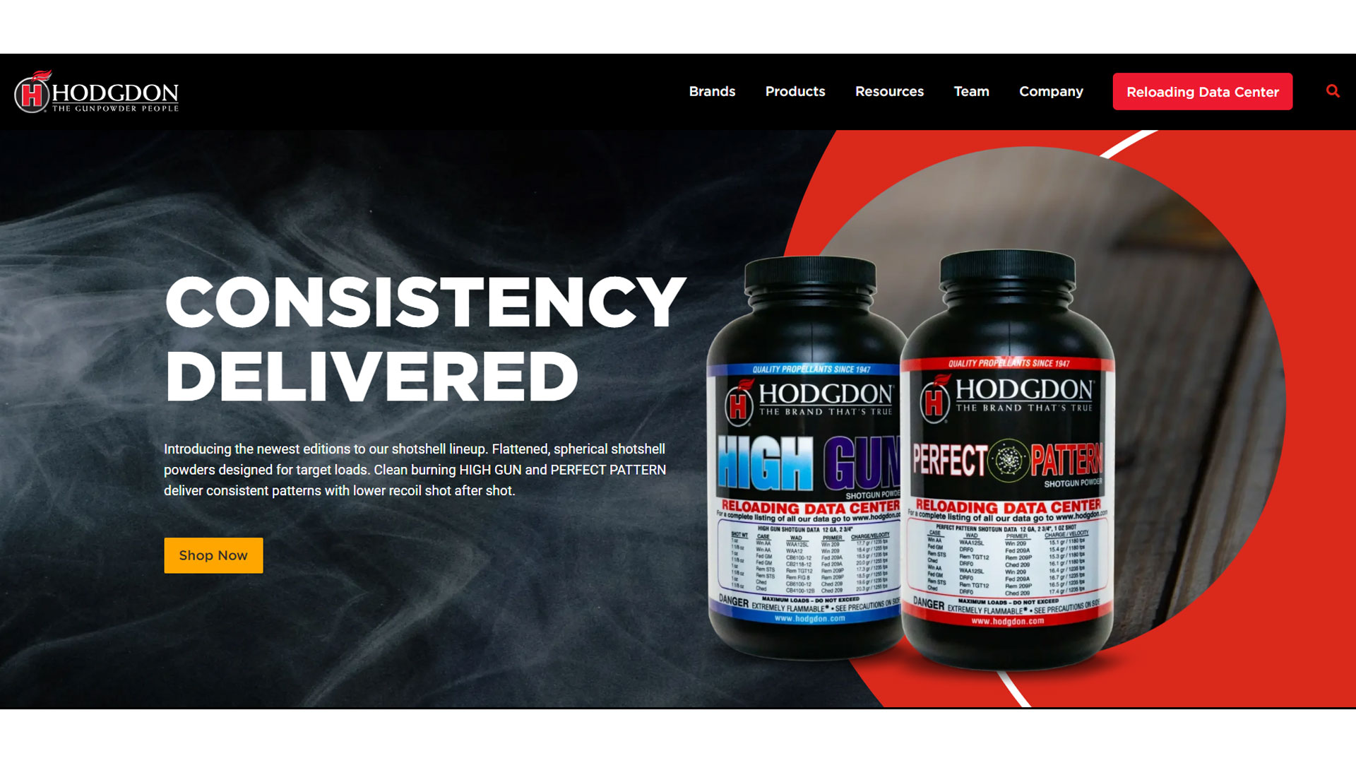 Hodgdon Website