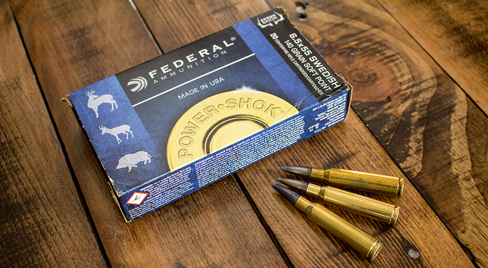 Federal Power-Shot Blue Box ammunition.