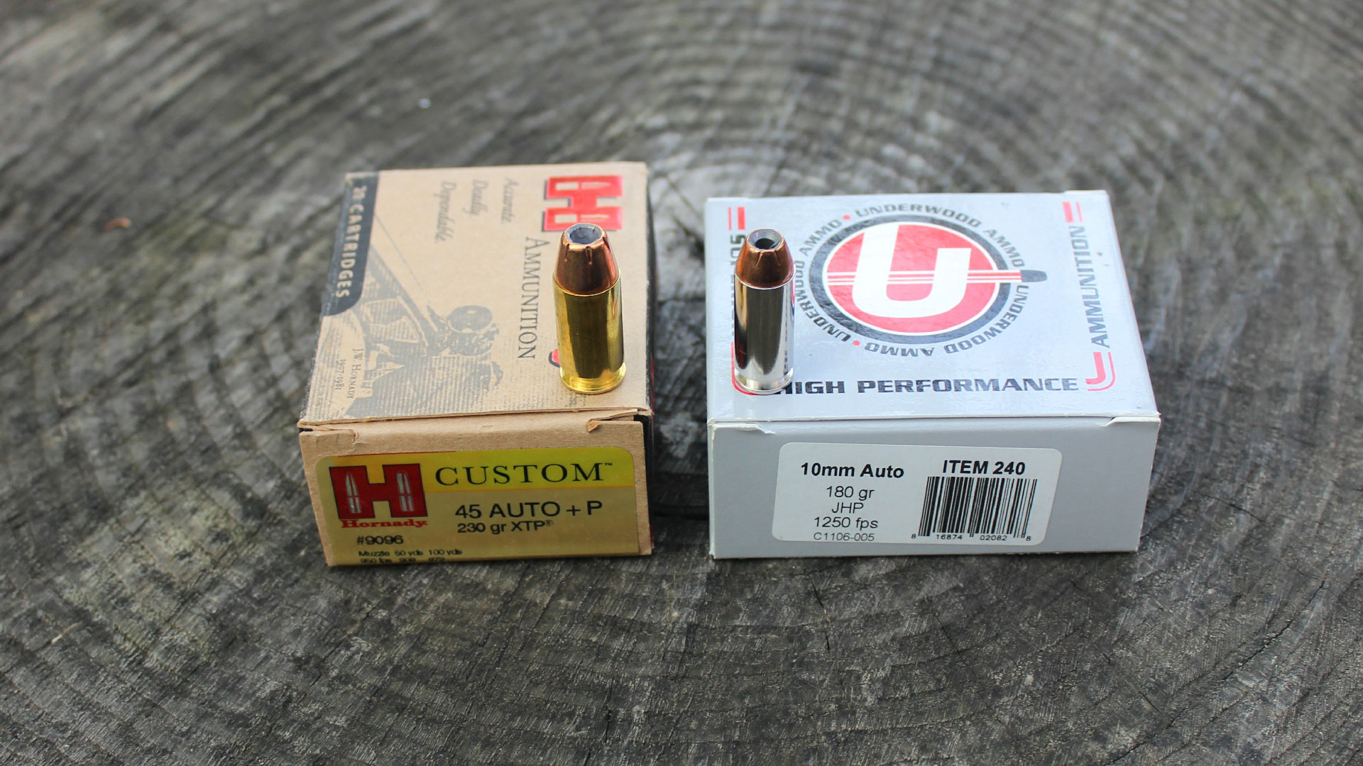 .45 ACP and 10mm Auto