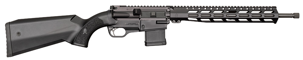 FightLite SCR AR-15 style rifle facing right.