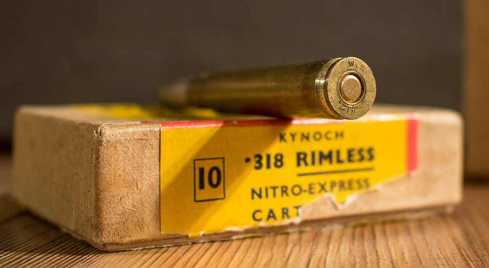 .318 Westley Richards cartridge head stamp.