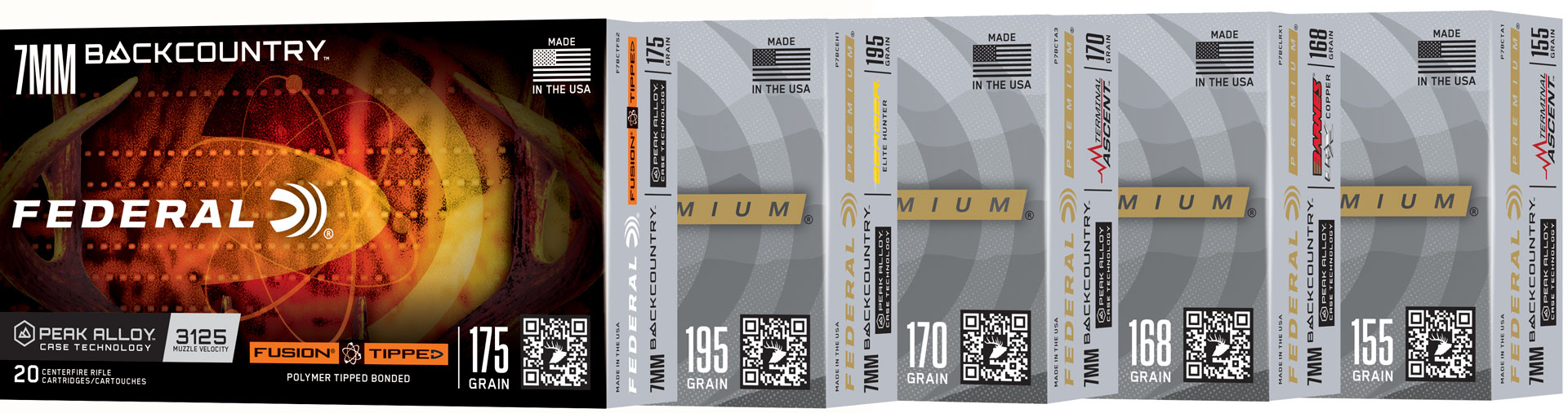 By fall we can expect to see five loads from Federal running the gamut for big game hunting from 155 grains to 195 grains. Visit federalpremium.com.