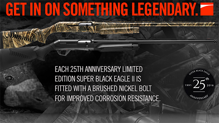 Benelli Releasing 25th Anniversary Edition of Super Black Eagle II | An ...