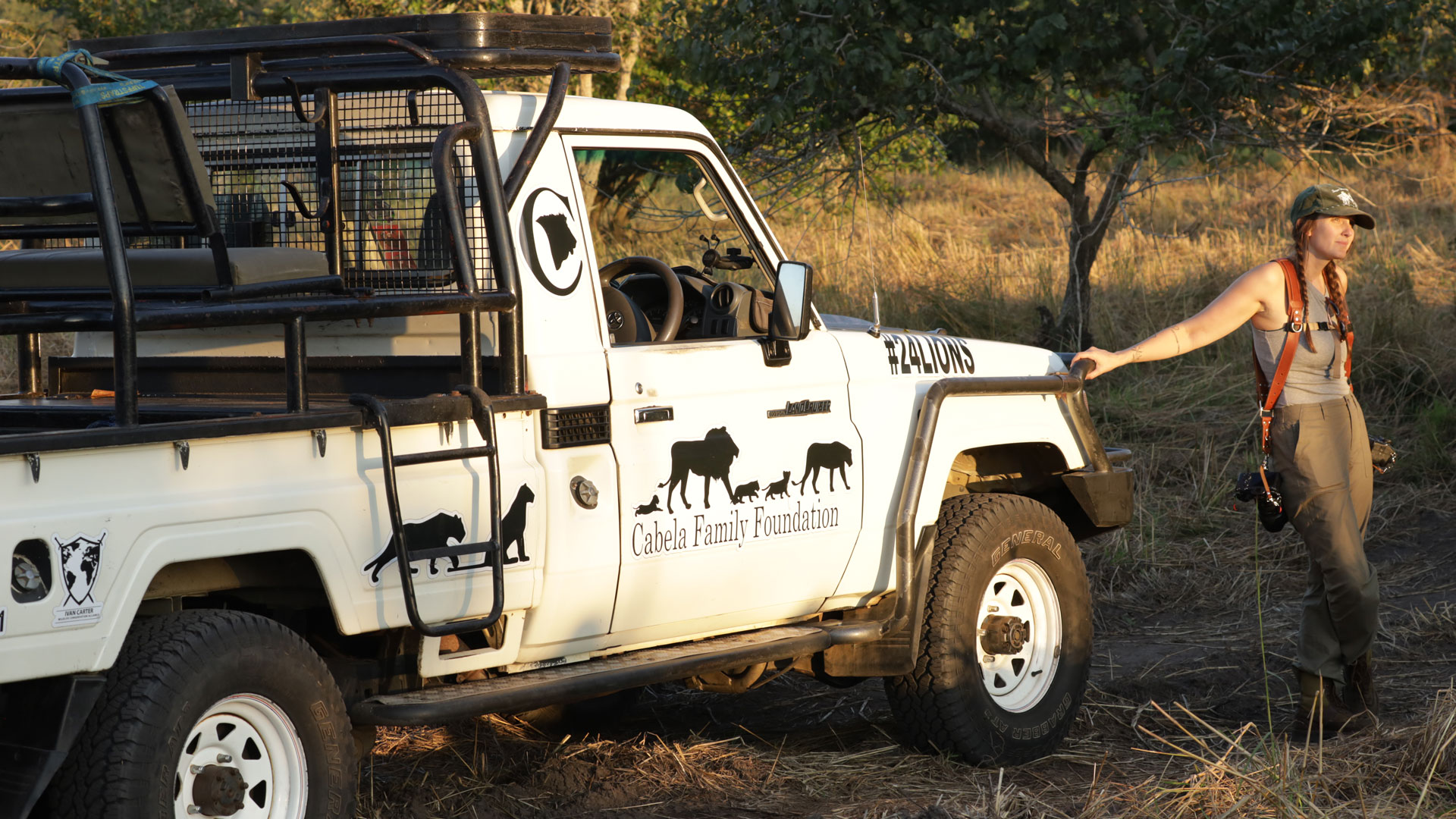 Cabela Family Foundation on truck