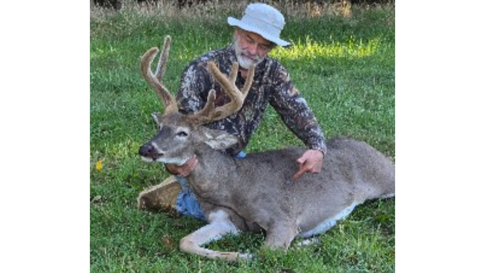 Stan with Deer