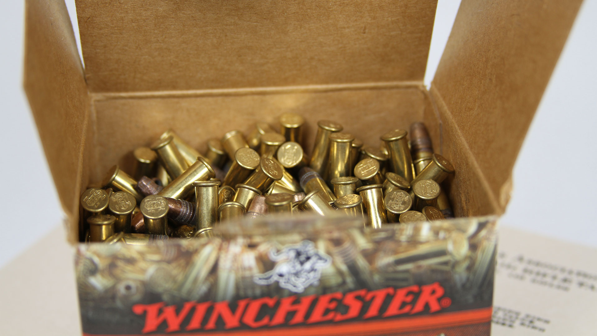 Open Box of Winchester Ammo