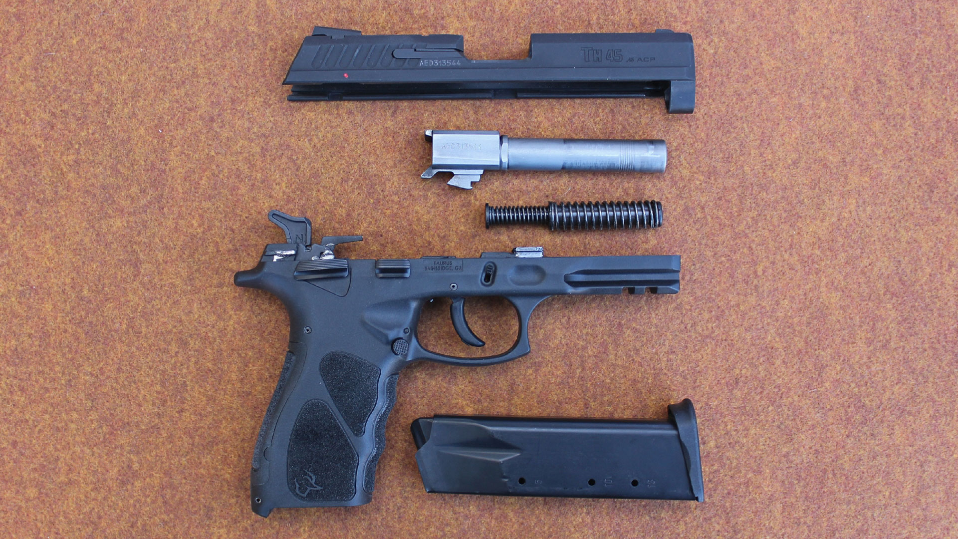 Taurus TH series disassembled