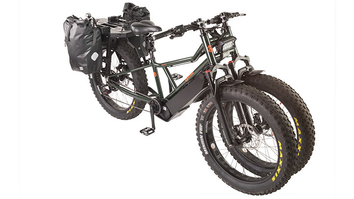 rungu dualie electric hunting bike