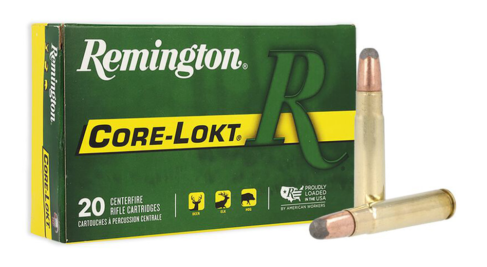 Remington Core-Lokt .35 Remington ammunition.