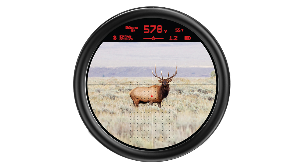 Burris Eliminator 6 riflescope reticle.