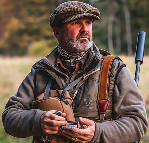 Mike Robinson is a chef, restaurateur, first-rate deer stalker, host of “Farming the Wild” and the No. 1 consultant on Savage’s Model 110 PPR, right.