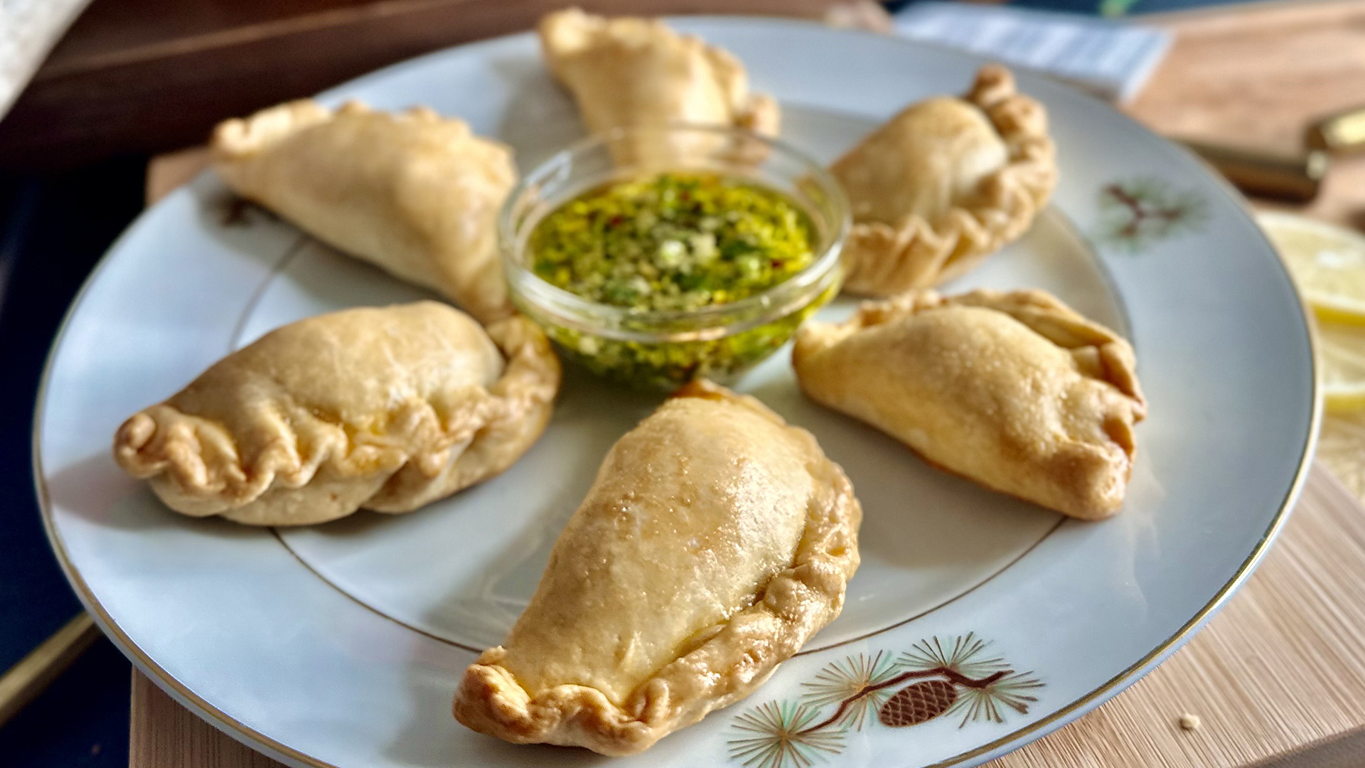 LEDE Plated Empanadas