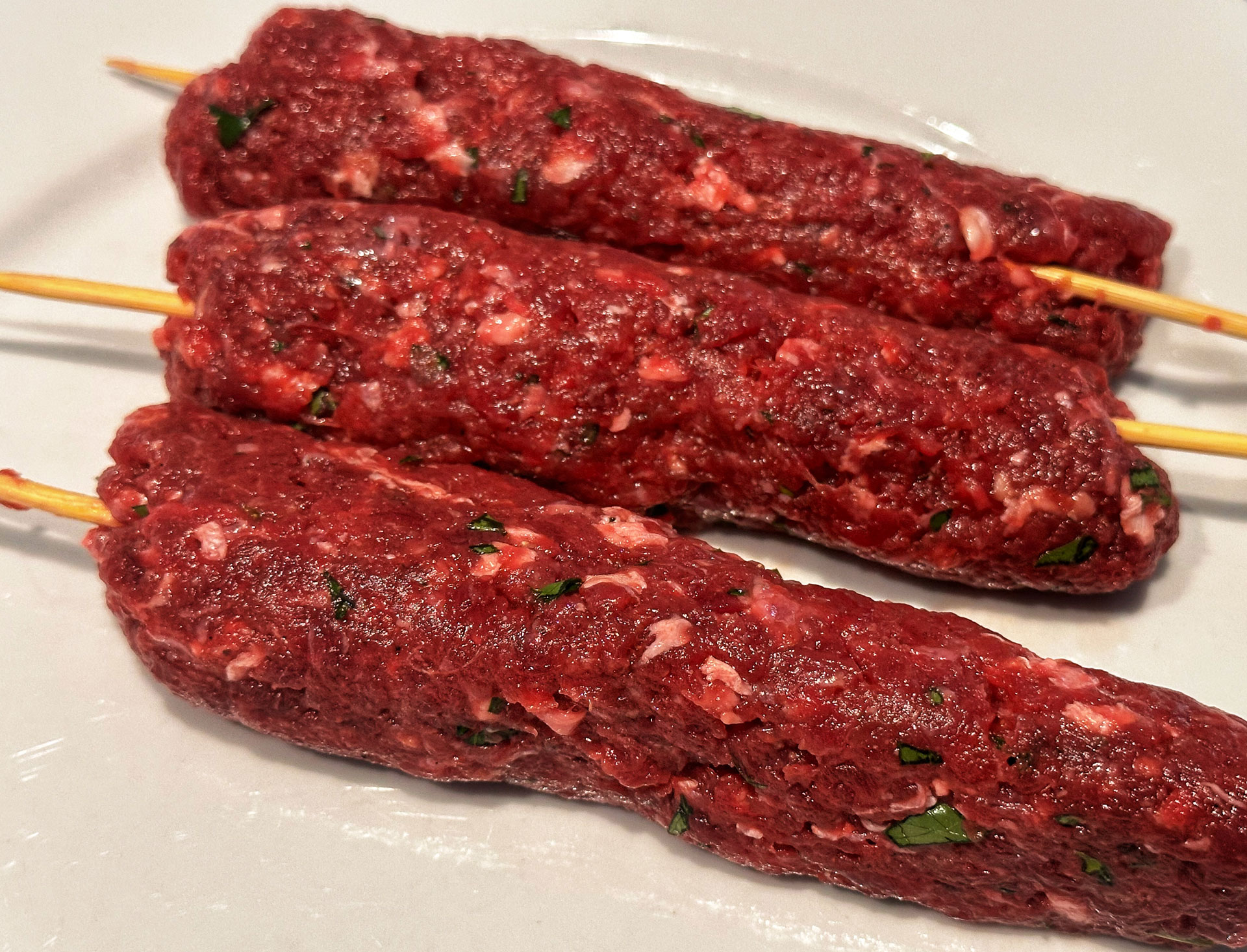 Venison Kebab meat