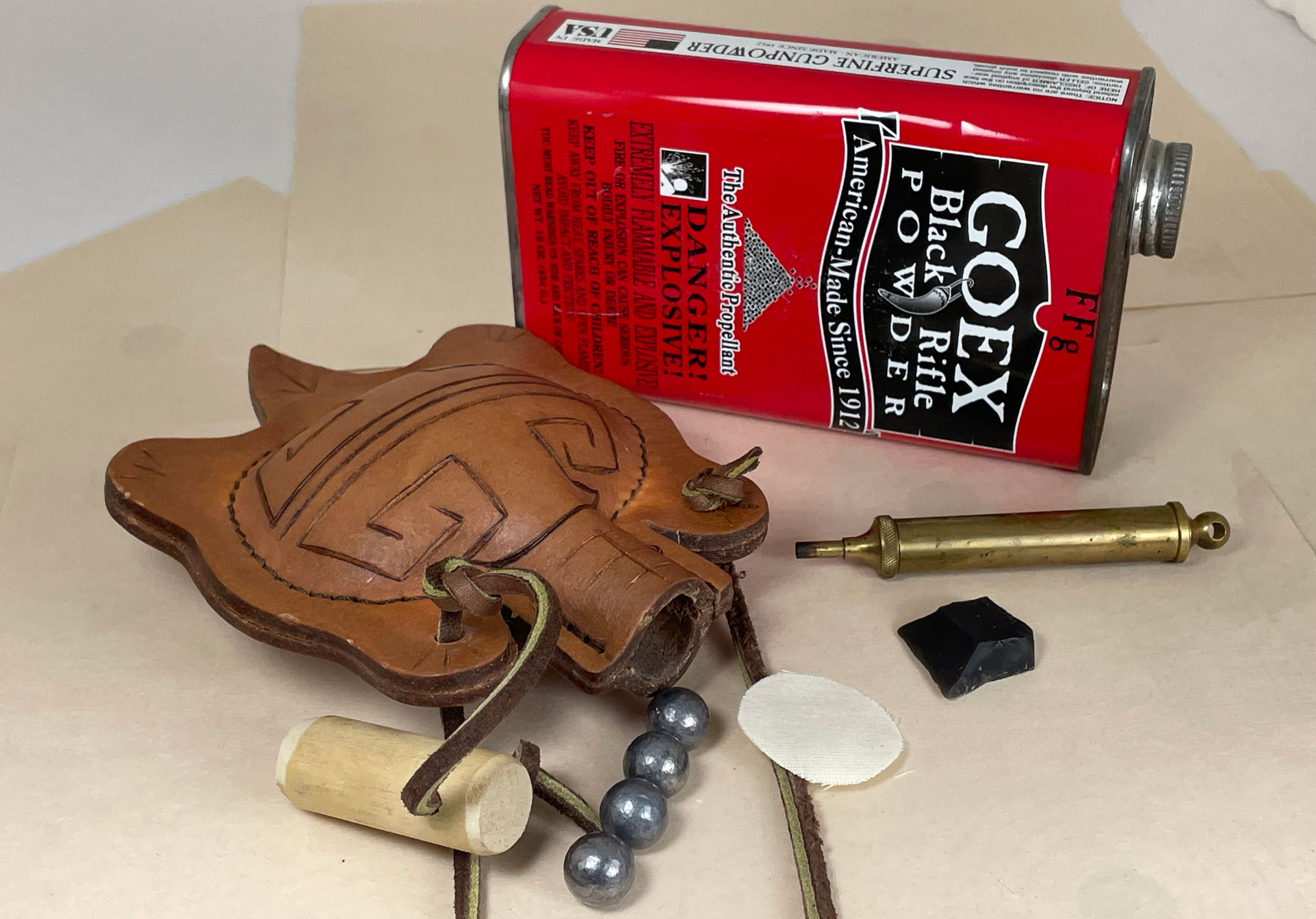 Goex powder and reloading kit