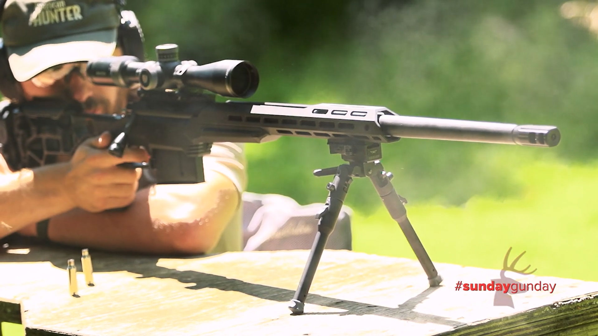 Shooting off Warne Skyline Lite Bipod