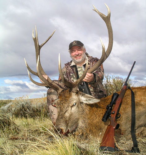 Hunter with trophy