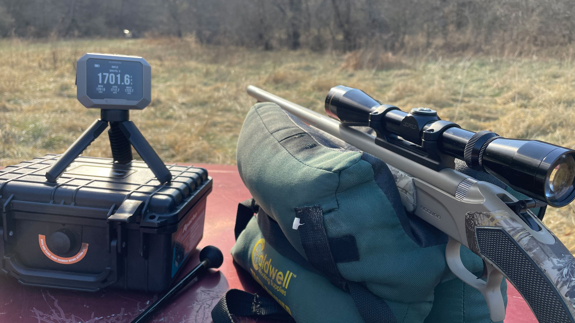 Chronograph and Muzzleloader