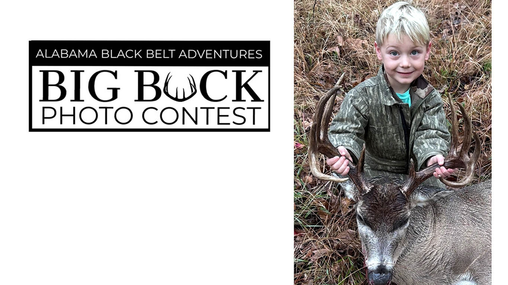 Five Year Old With Big Buck Lede