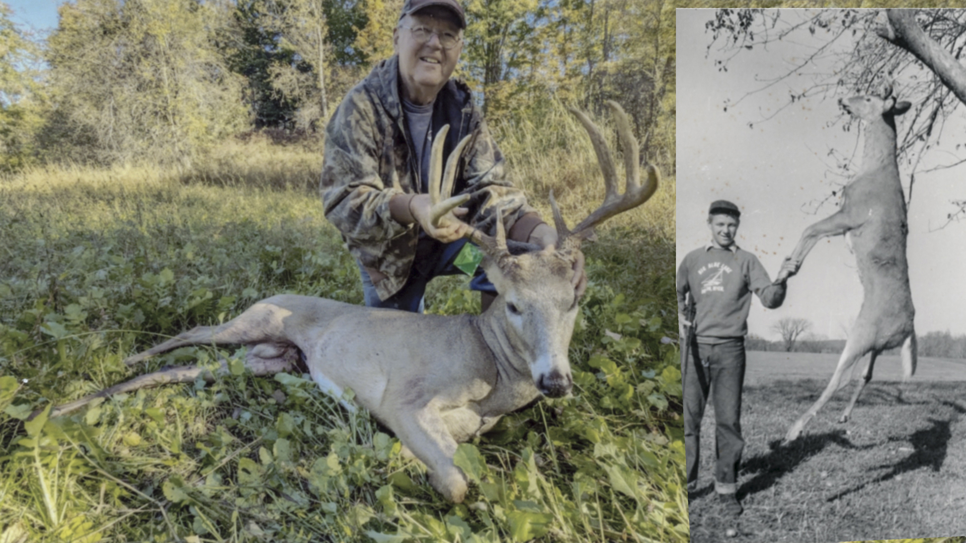 LEDE Hunter With Deer, Past And Present
