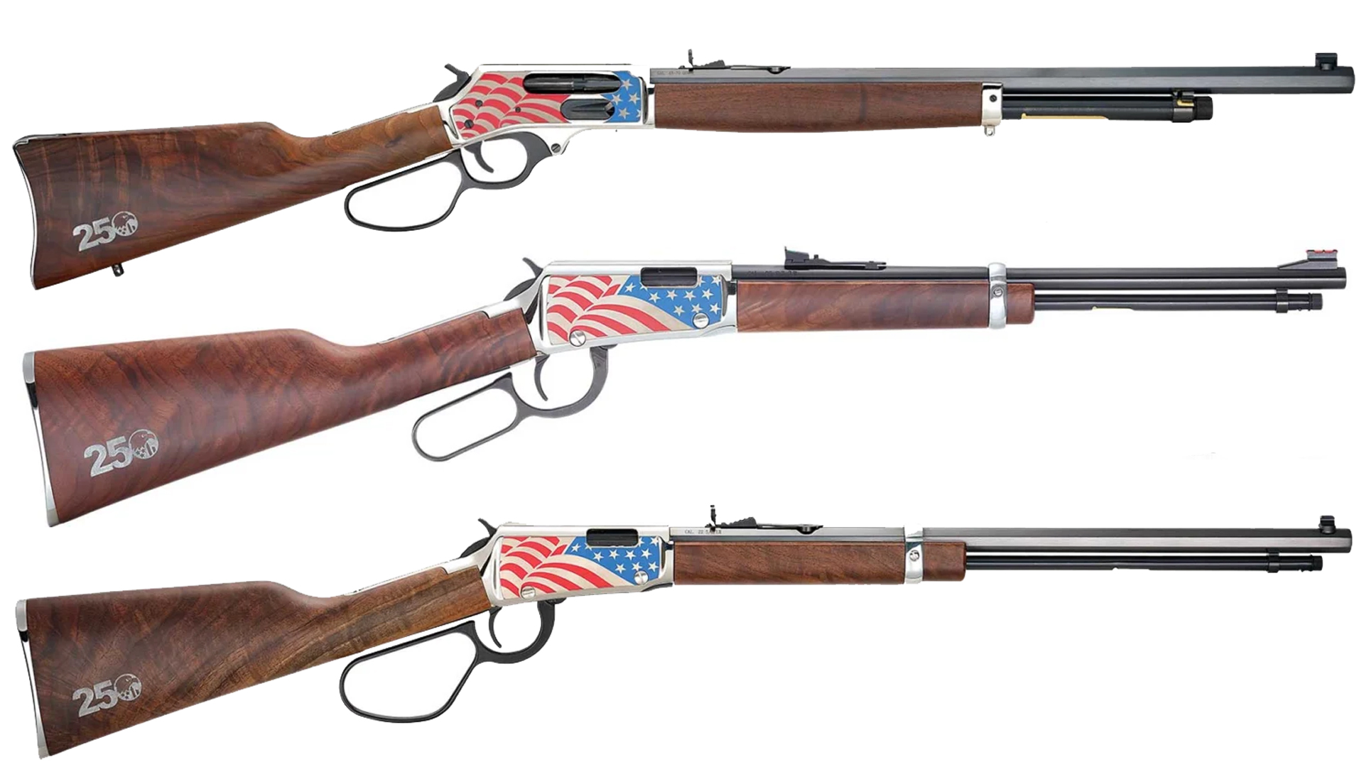 Henry 250Th Anniversary Guns