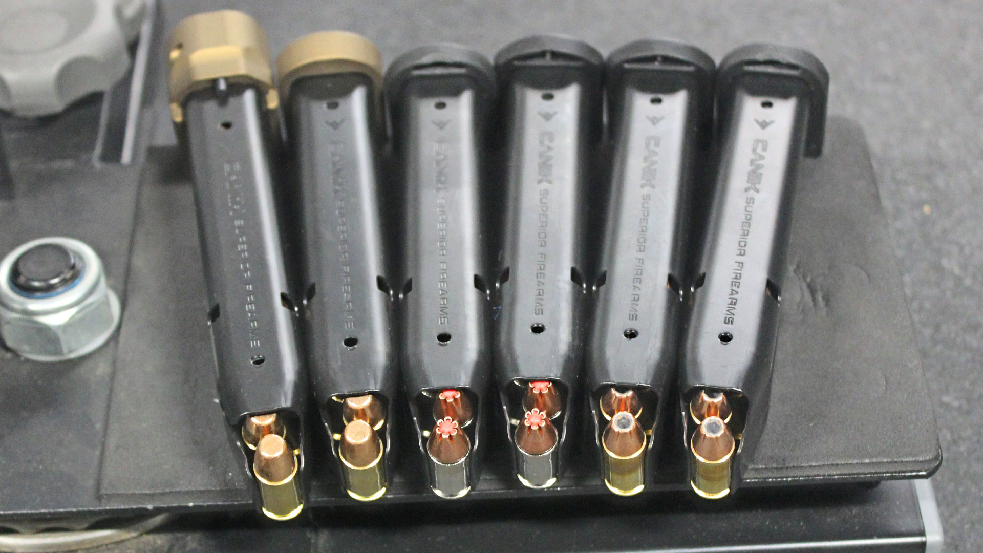 H9 TTI magazines with different ammos