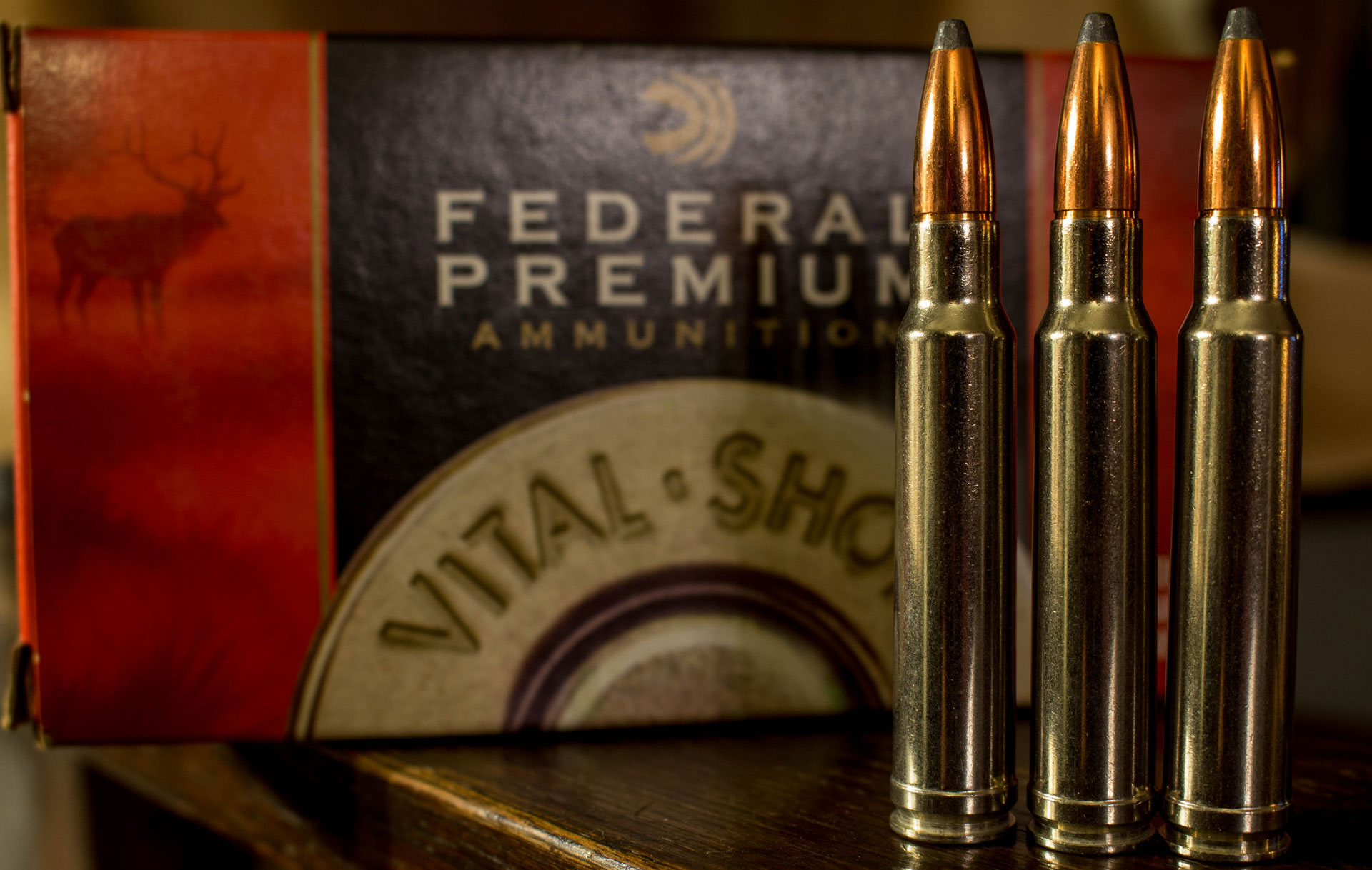 Federal .338 Winchester Magnum with nosler partitions