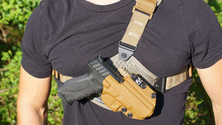 Fly Fishing with a Chest Holster - StealthGearUSA Chest Holster