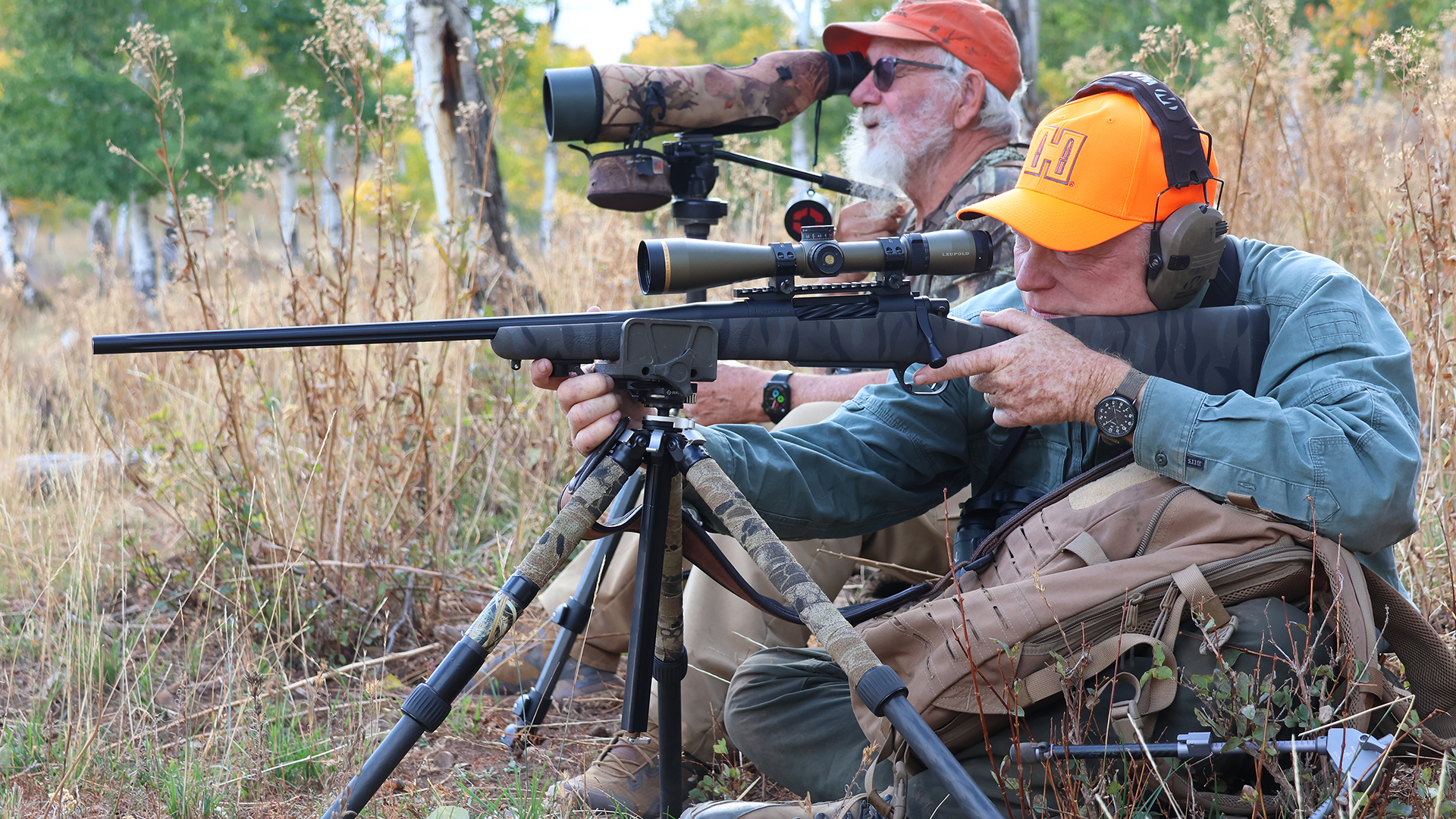 Shooting off a tripod