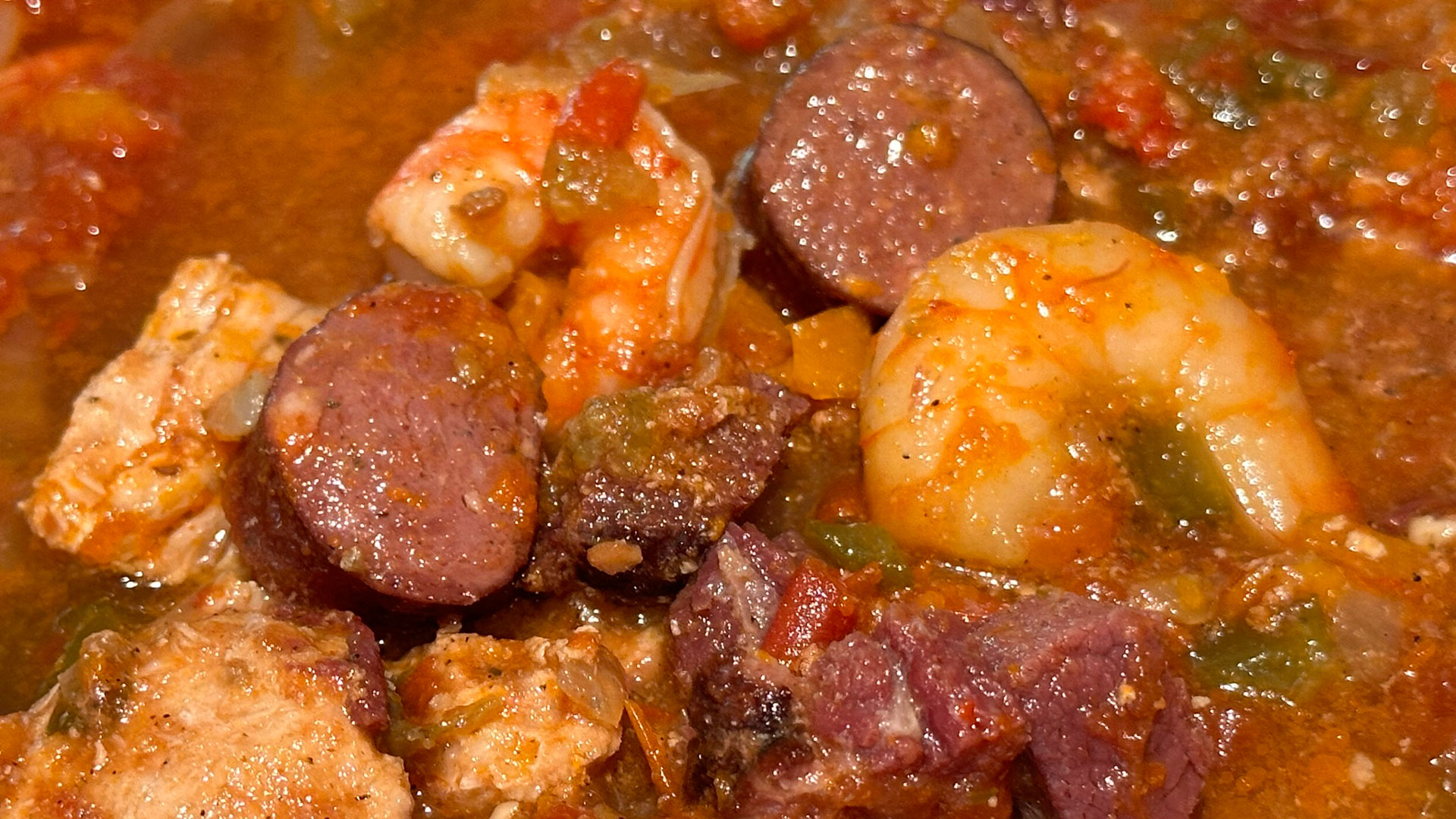 Seasoned jambalaya