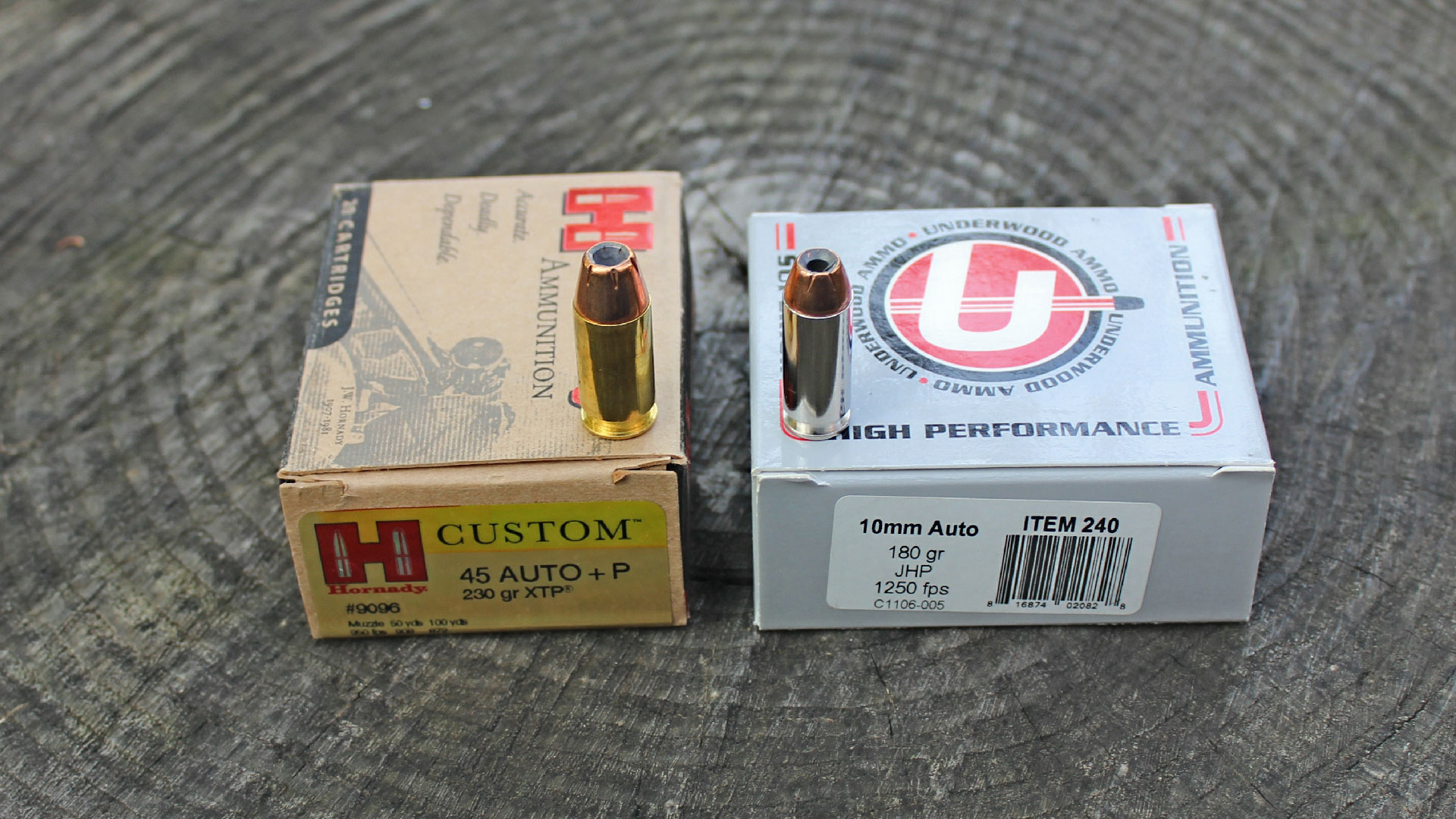 .45 ACP and 10mm Auto