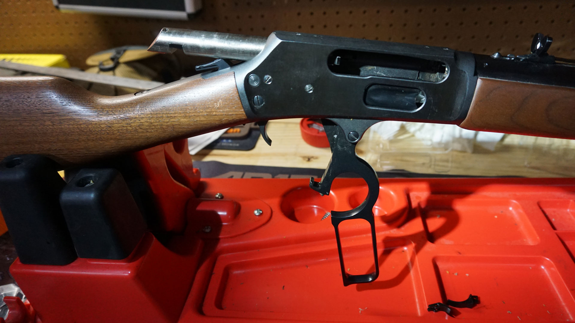 Lever Action Open