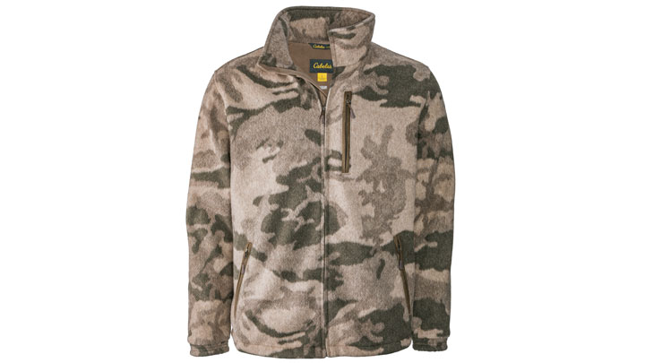 Wool camo deals hunting jacket