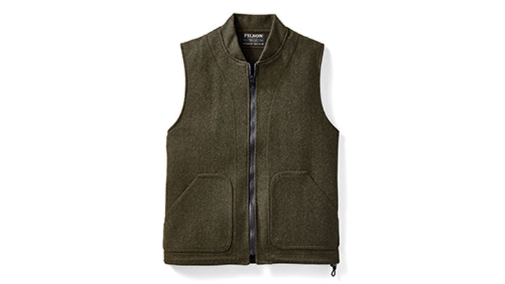 Wool store hunting vest