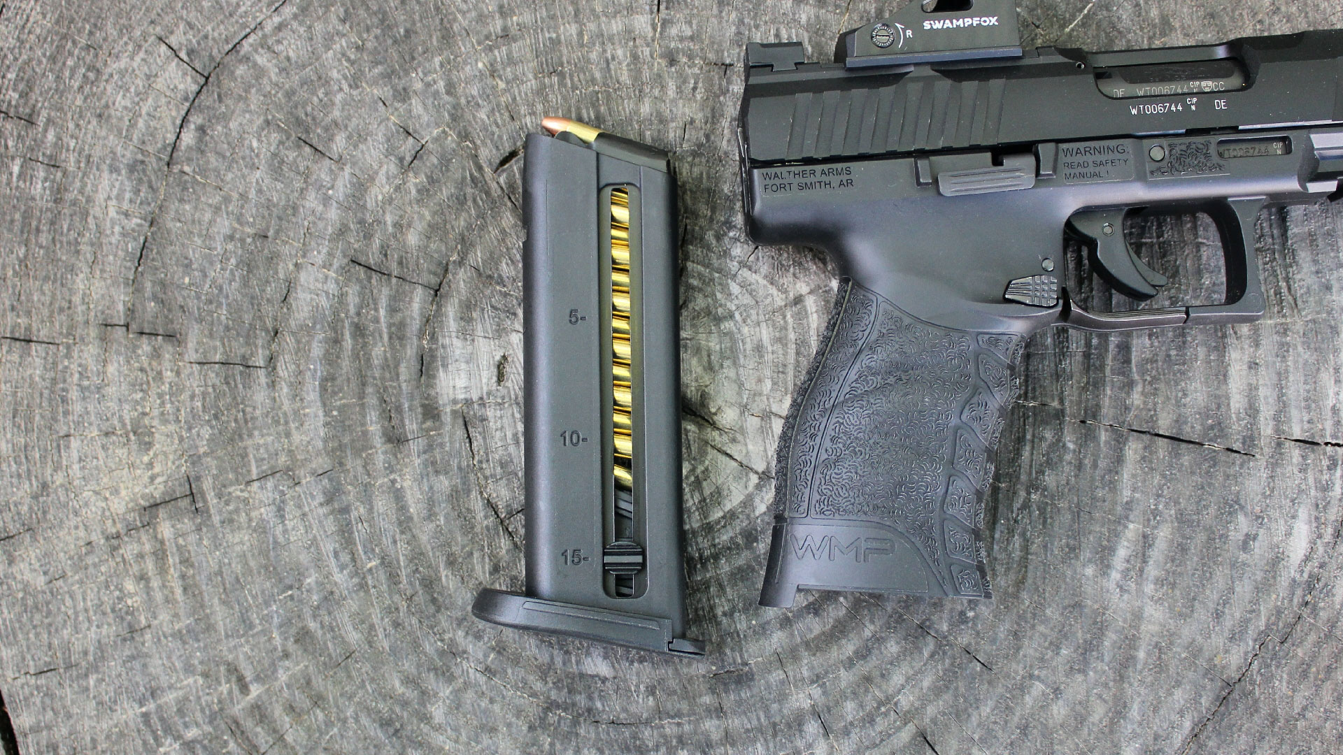 Walther WMR with ammo