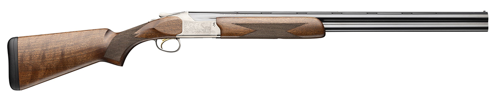 Browning Citori 825 Field over under shotgun full profile facing right.