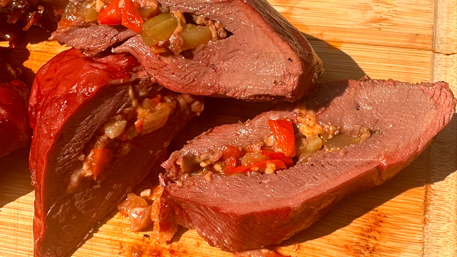 Loaded Snow Goose Breasts ready for grill