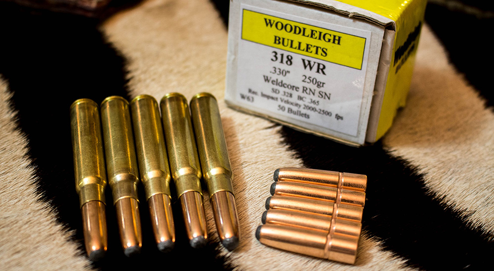 Woodleigh Bullets .318 Westley Richards.