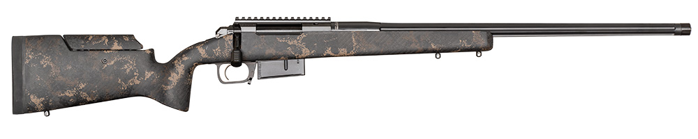 Aero Precision SOLUS Hunter bolt action rifle facing right.