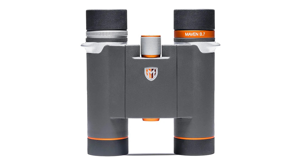 Maven B.7 8x25 Binocular full on white.