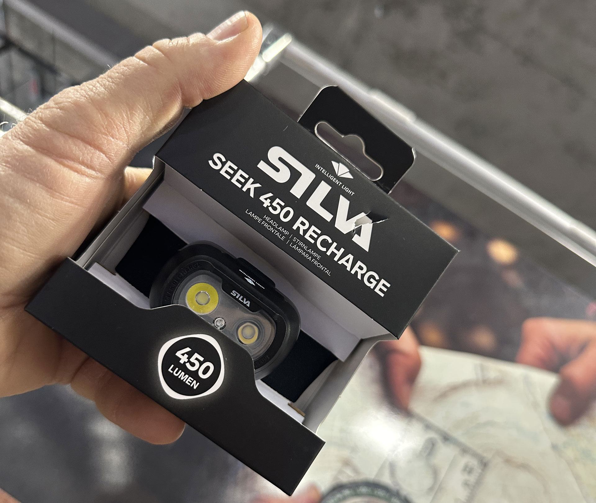 Rechargeable headlamp