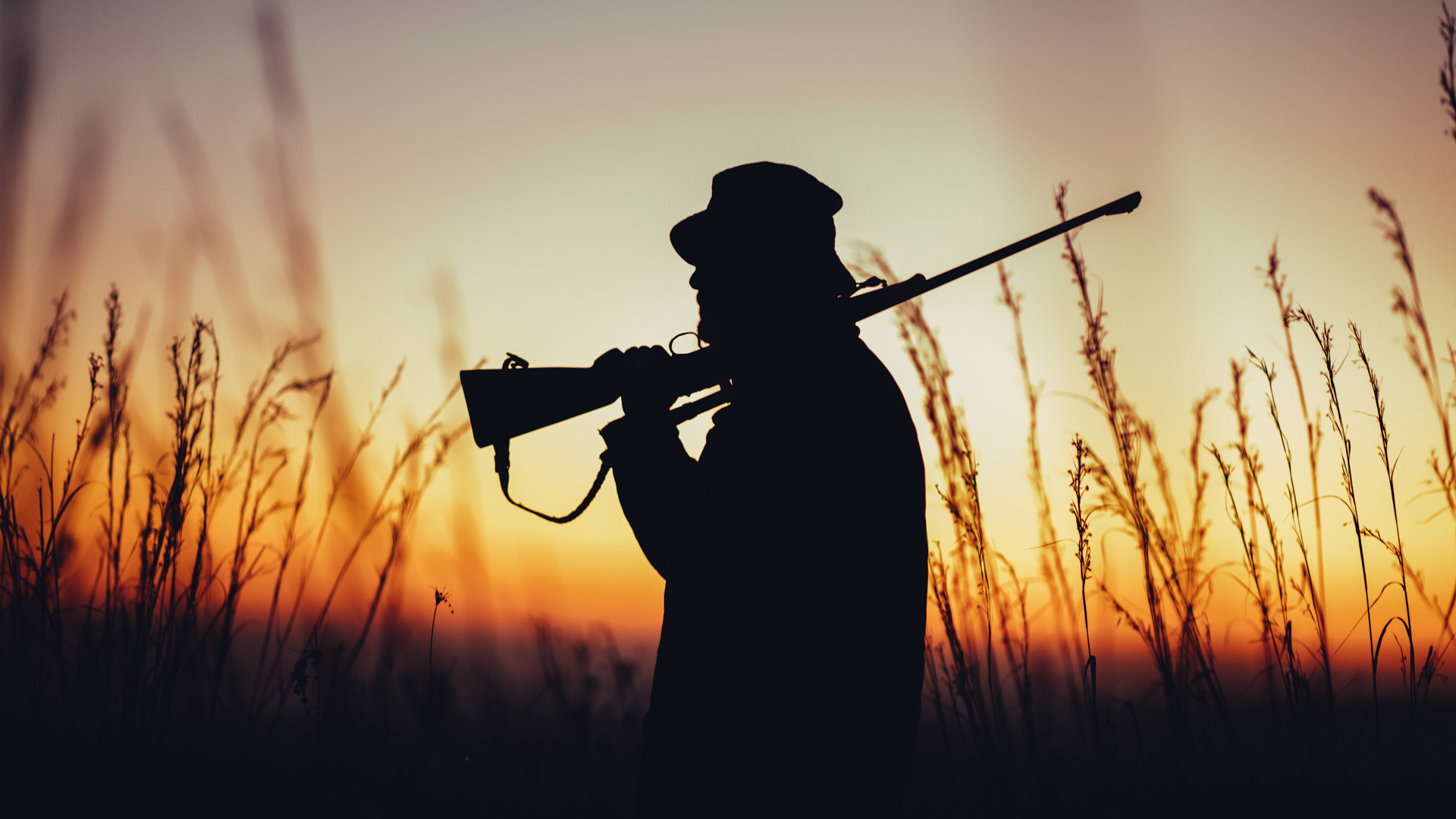 Hunter Silouhetted