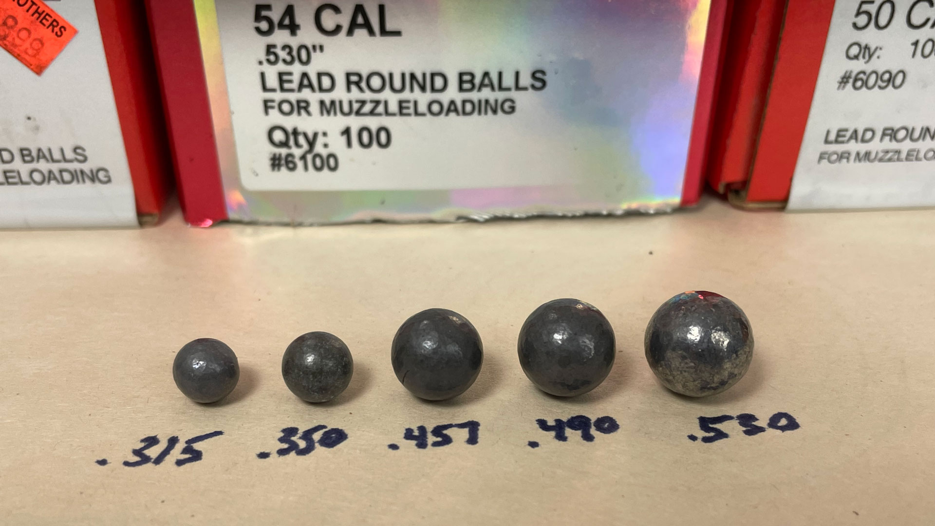 Hornady round balls