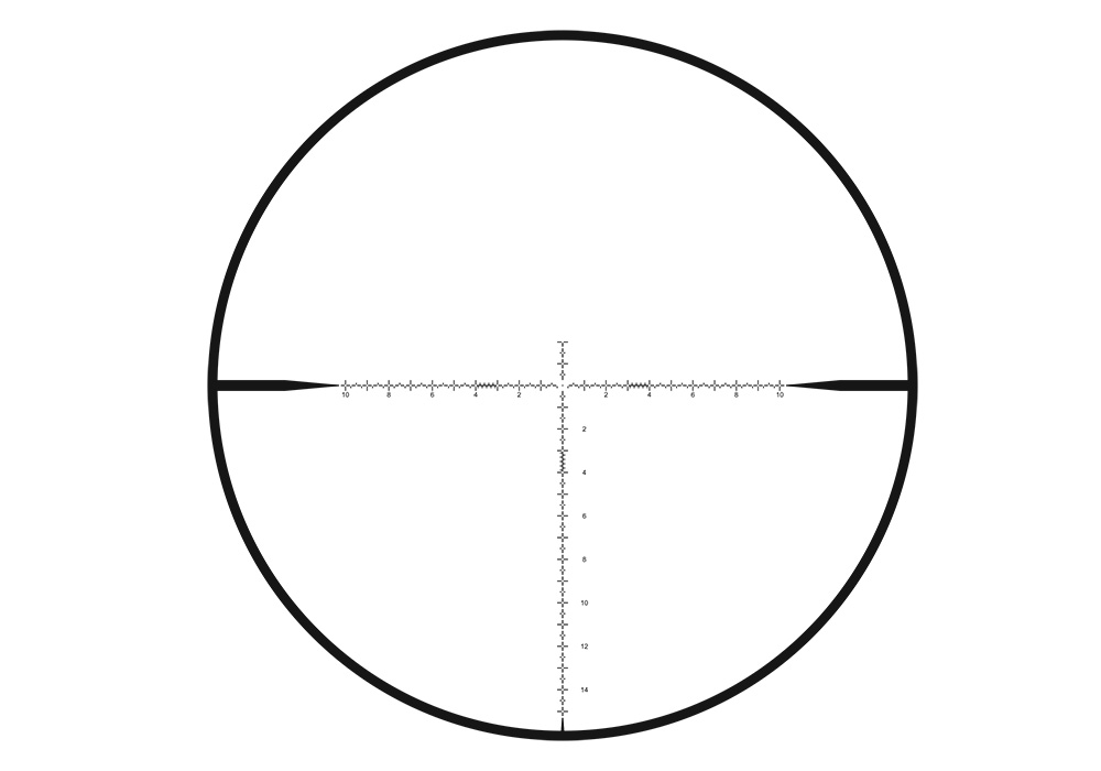 Leupold Mark 4HD 6-24X52 Riflescope reticle.