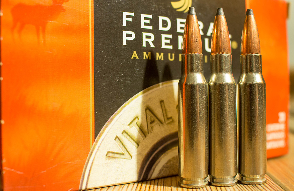 Federal Premium Vital-Shok .308 Winchester ammunition.
