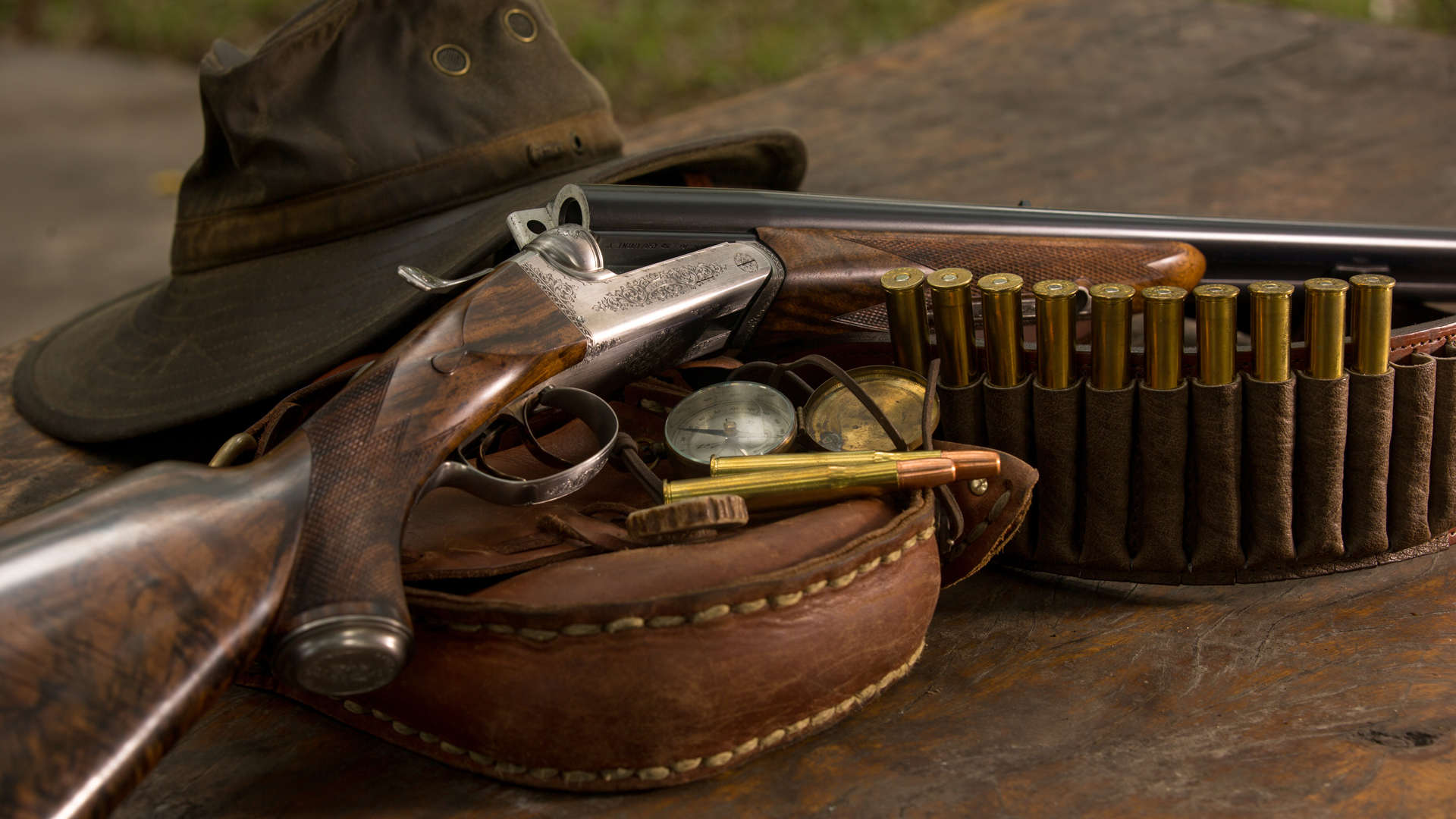 Lead Photo Double Rifle